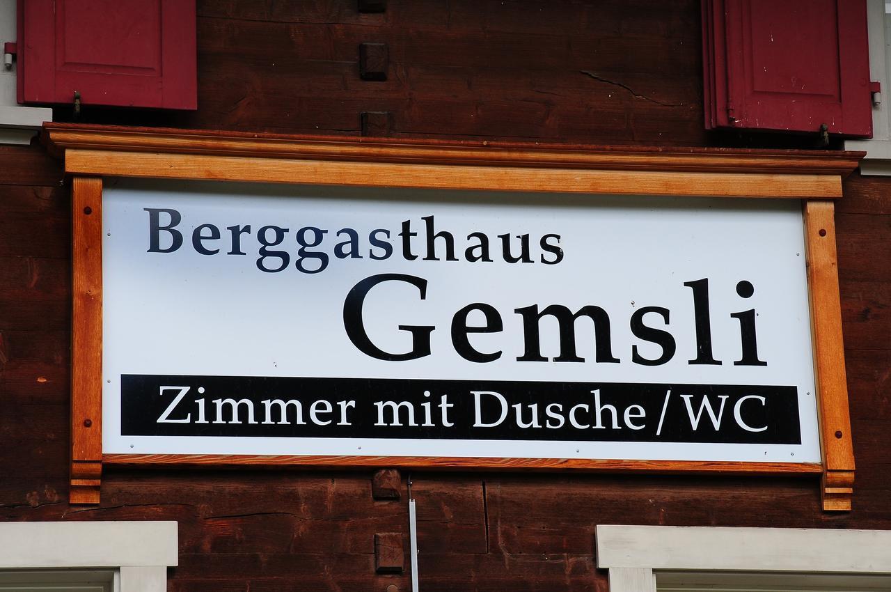 Berggasthaus Gemsli 圣安东尼 外观 照片